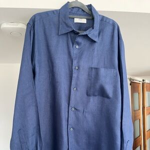 Uniqlo Men's Linen shirts bundle 4 size large